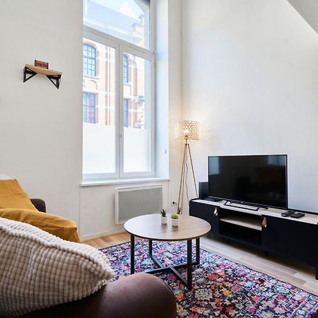 Locationstourcoing - Le Loft Apartment Exterior foto