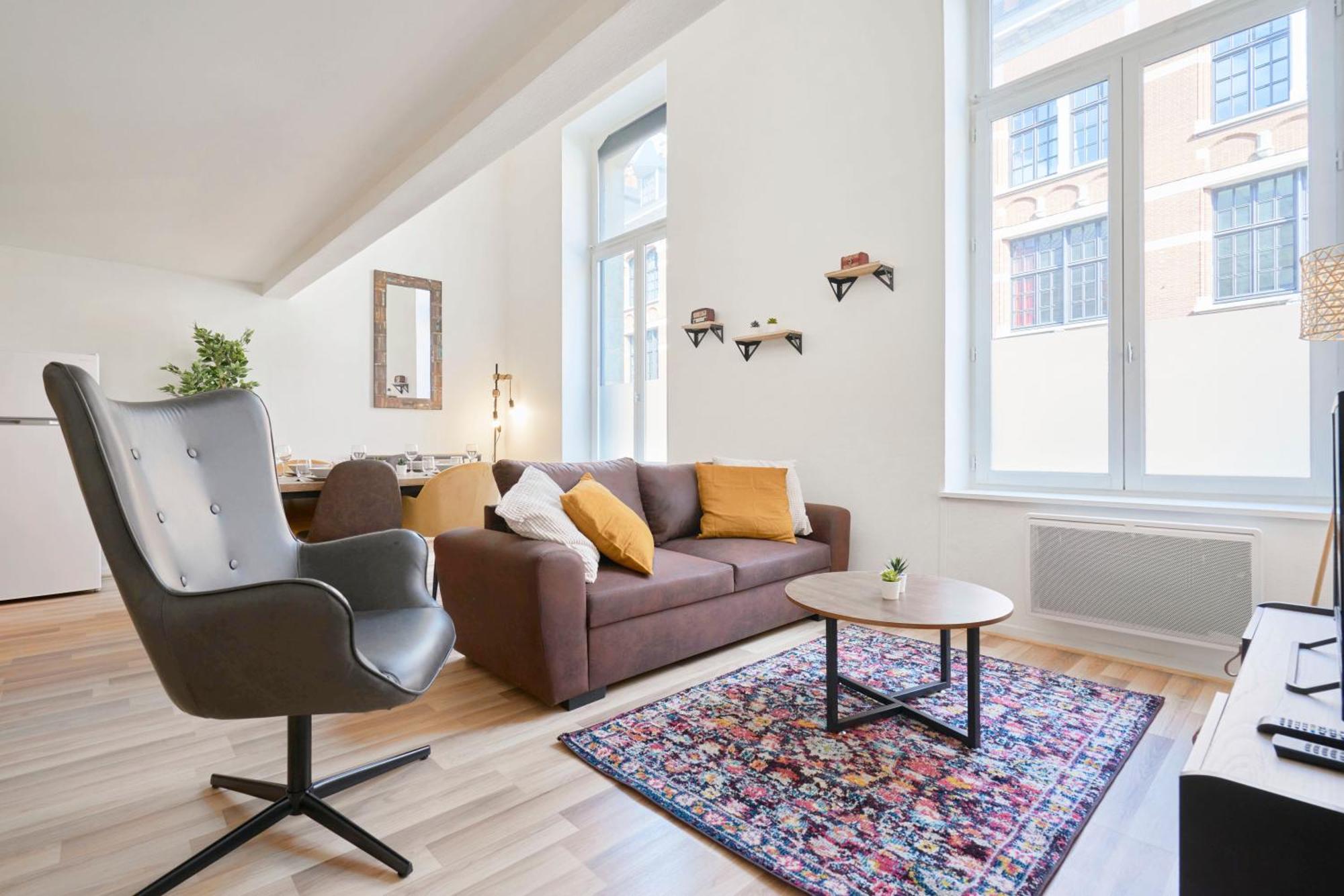 Locationstourcoing - Le Loft Apartment Exterior foto